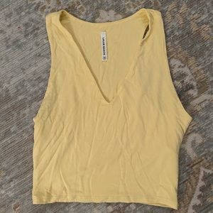 Yellow basic tank